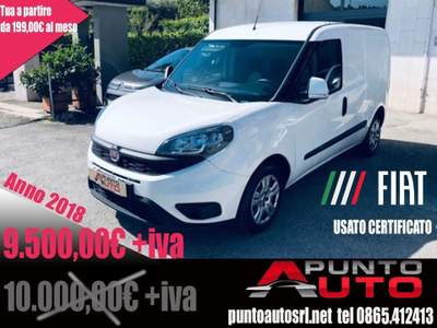 Fiat Doblò Doblò 1.3 MJT Cargo Lamierato SX 3 Posti navi-PDC Bianco usata Isernia