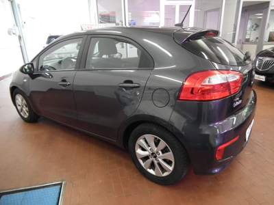 Kia Rio BZ/GPL NEOPATENTATI ! NAVI + TELECAMERA ! Blu/Azzurro usata Milano