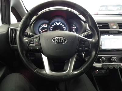 Kia Rio BZ/GPL NEOPATENTATI ! NAVI + TELECAMERA ! Blu/Azzurro usata Milano