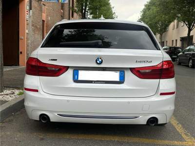 BMW Serie 5 520d d xDrive Touring Sport Line Full Optional Bianco usata Imola