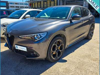 Alfa Romeo Stelvio 2.2 Turbodiesel 210 CV AT8 Q4 Veloce Grigio usata Sassari