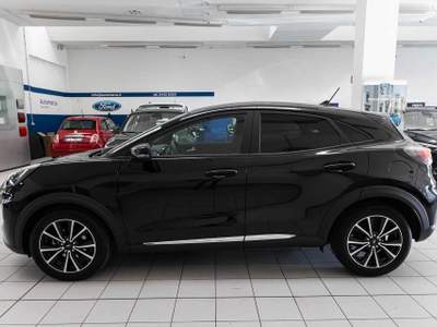 Ford Puma 1.0 EcoBoost Hybrid 125 CV S&S Titanium Nero usata Silea
