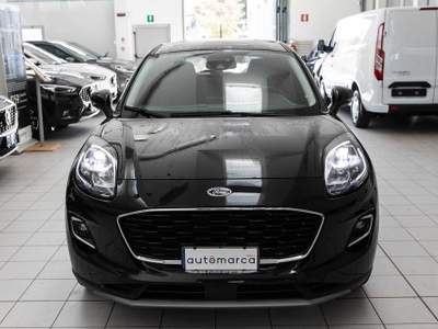 Ford Puma 1.0 EcoBoost Hybrid 125 CV S&S Titanium Nero usata Silea