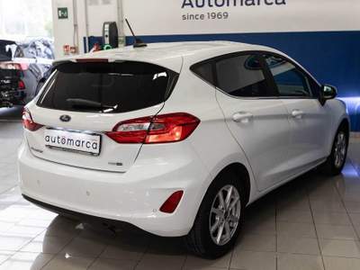 Ford Fiesta 1.0 Ecoboost Hybrid 125 CV 5 porte Titanium Bianco usata Silea