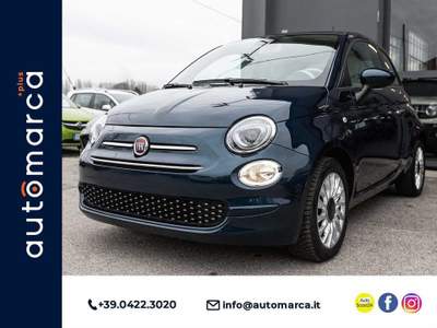 Fiat 500 1.0 Hybrid Lounge Blu/Azzurro usata Silea