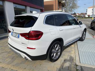 BMW X3 xDrive20d 48V xLine NAVI-APP CONN-LED-RETROCAM-19" Bianco usata Alba