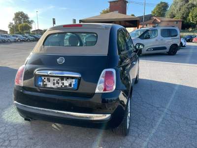 Fiat 500 C 1.2 cabrio  Lounge G.P.L. Nero usata Massarosa