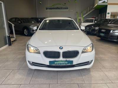 BMW Serie 5 520d d Touring 184CV BI-XENO SED.ELETTRICI MEMORY NAVI Bianco usata POTENZA