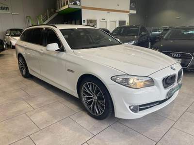 BMW Serie 5 520d d Touring 184CV BI-XENO SED.ELETTRICI MEMORY NAVI Bianco usata POTENZA