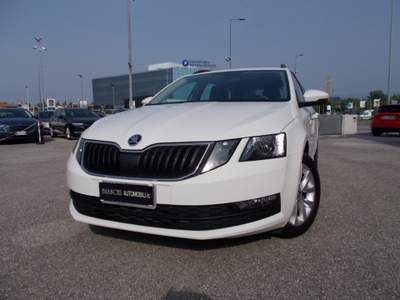 Skoda Octavia 1.6 TDI SCR 115 CV Wagon Executive Bianco usata SAN VENDEMIANO