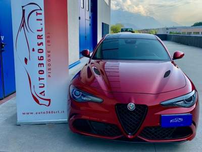 Alfa Romeo Giulia 2.9 T V6 AT8 Quadrifoglio ROSSO ELKANN MY20 Lilla usata Pisogne