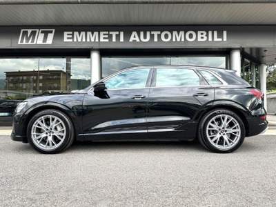 Audi e-tron 55 quattro S line Fast edition Nero usata Ranica