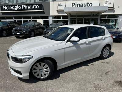 BMW Serie 1 116d d 5p. Bianco usata Ceppaloni