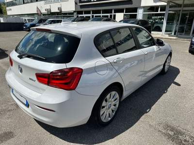 BMW Serie 1 116d d 5p. Bianco usata Ceppaloni