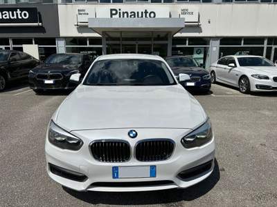BMW Serie 1 116d d 5p. Bianco usata Ceppaloni