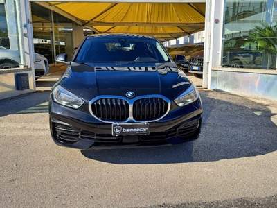 BMW Serie 1 116d d 5p. Luxury  i.e Nero usata Augusta