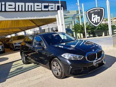 BMW Serie 1 116d d 5p. Luxury  i.e Nero usata Augusta