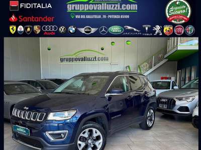 Jeep Compass Limited 2.0 MJT 140CV 4WD ACC KEY CarPlay/Android Blu/Azzurro usata POTENZA