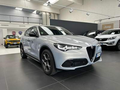 Alfa Romeo Stelvio 2.2 Turbodiesel 210 CV AT8 Q4 Sprint Grigio usata Vercelli