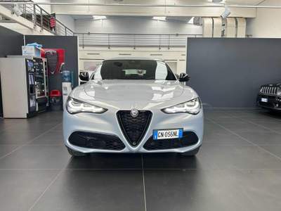 Alfa Romeo Stelvio 2.2 Turbodiesel 210 CV AT8 Q4 Sprint Grigio usata Vercelli