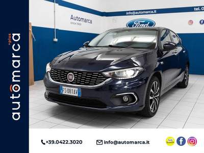 Fiat Tipo 1.6 Mjt S&S DCT 5 porte Lounge Blu/Azzurro usata Silea