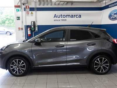 Ford Puma 1.0 EcoBoost Hybrid 125 CV S&S Titanium Grigio usata Silea