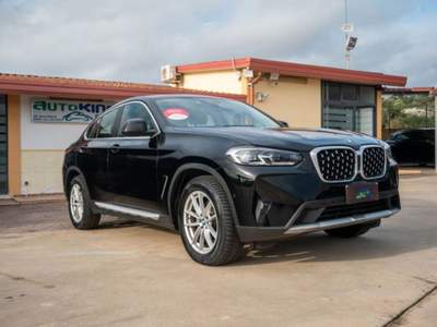 BMW X4 Xdrive20d mhev 48V auto Nero usata Ispica