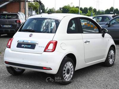 Fiat 500 1.0 CLUB Hybrid Bianco usata Frosinone