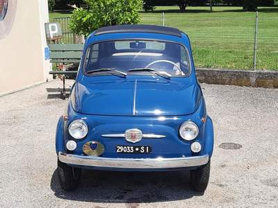 Fiat 500 N ( Normale ) Blu/Azzurro usata RONCADE