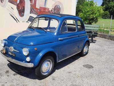 Fiat 500 N ( Normale ) Blu/Azzurro usata RONCADE