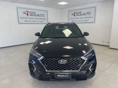 Hyundai Tucson 1.6 CRDi 136CV 48V DCT N Line Nero usata Palermo