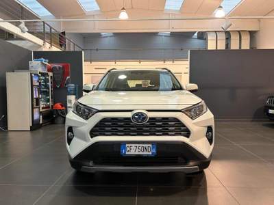 Toyota RAV4 RAV4 2.5 HV (218CV) E-CVT 2WD Business Bianco usata Vercelli