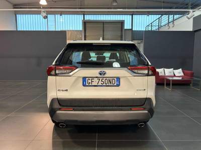 Toyota RAV4 RAV4 2.5 HV (218CV) E-CVT 2WD Business Bianco usata Vercelli