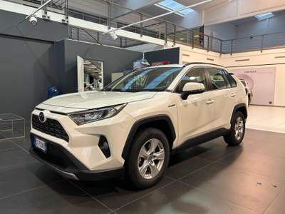 Toyota RAV4 RAV4 2.5 HV (218CV) E-CVT 2WD Business Bianco usata Vercelli