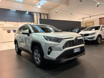 Toyota RAV4 RAV4 2.5 HV (218CV) E-CVT 2WD Business Bianco usata Vercelli