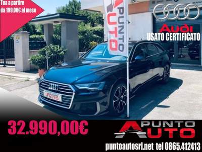 Audi A6 Avant 40 TDI quattro ultra S tronic S-LINE Blu/Azzurro usata Isernia