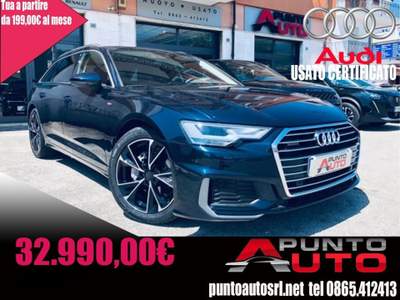Audi A6 Avant 40 TDI quattro ultra S tronic S-LINE Blu/Azzurro usata Isernia