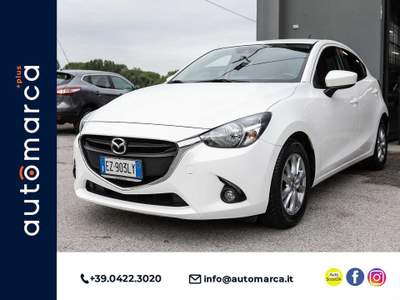 Mazda 2 Mazda2 1.5 Skyactiv-G 90 CV Evolve Bianco usata Silea