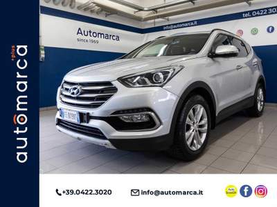 Hyundai Santa Fe 2.0 CRDi 4WD Comfort Argento usata Silea