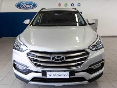 Hyundai Santa Fe 2.0 CRDi 4WD Comfort Argento usata Silea