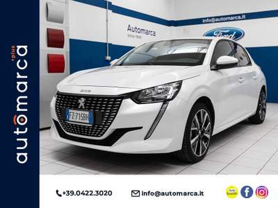 Peugeot 208 PureTech 100 Stop&Start EAT8 5 porte GT Line Bianco usata Silea