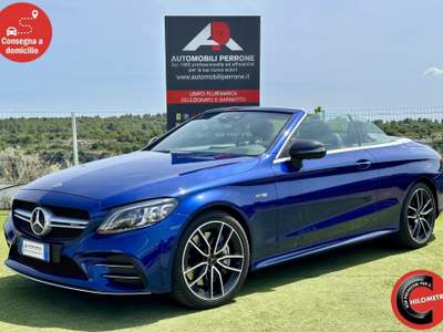 Mercedes-Benz Classe C C43 AMG 390cv 4Matic Cabrio Blu/Azzurro usata Castellaneta