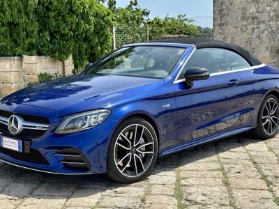 Mercedes-Benz Classe C C43 AMG 390cv 4Matic Cabrio Blu/Azzurro usata Castellaneta