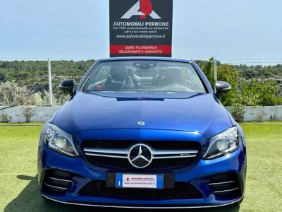 Mercedes-Benz Classe C C43 AMG 390cv 4Matic Cabrio Blu/Azzurro usata Castellaneta