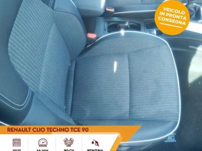 Renault Clio TCe 90 CV 5 porte Techno Grigio usata Sassari