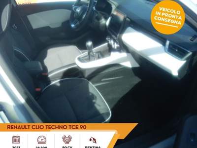 Renault Clio TCe 90 CV 5 porte Techno Grigio usata Sassari