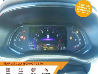 Renault Clio TCe 90 CV 5 porte Techno Nero usata Sassari