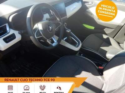 Renault Clio TCe 90 CV 5 porte Techno Grigio usata Sassari
