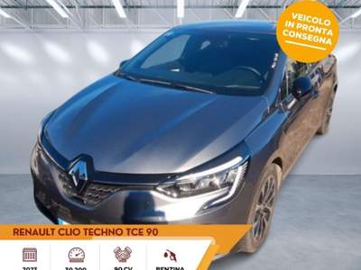 Renault Clio TCe 90 CV 5 porte Techno Grigio usata Sassari