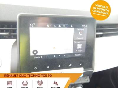 Renault Clio TCe 90 CV 5 porte Techno Grigio usata Sassari